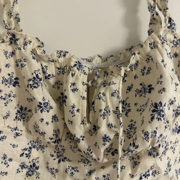 Reformation Soren Top in Gracie - Picture 2 of 5